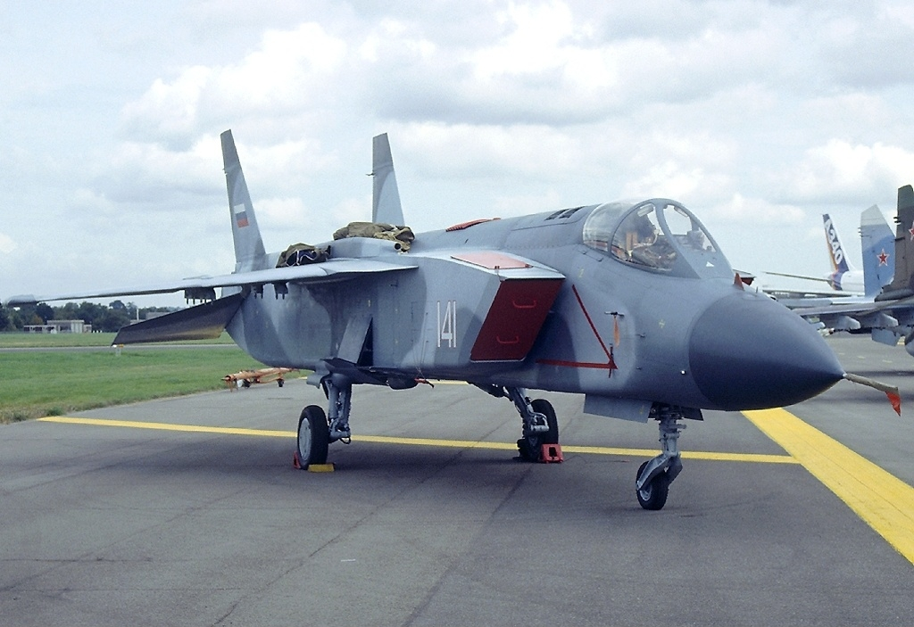 Yak-141 at the Farnborough Airshow-1992