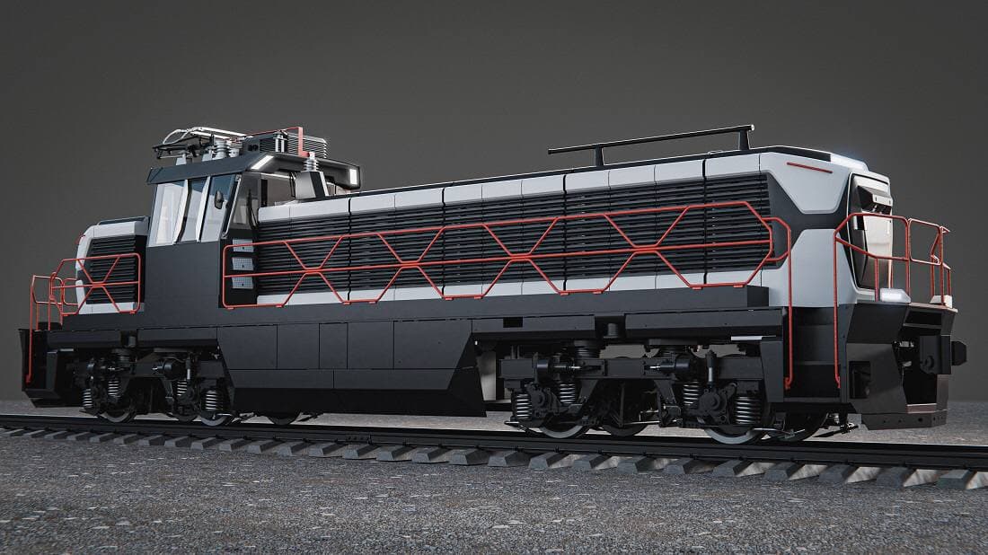 Контактно-аккумуляторный электровоз ЭМКА2