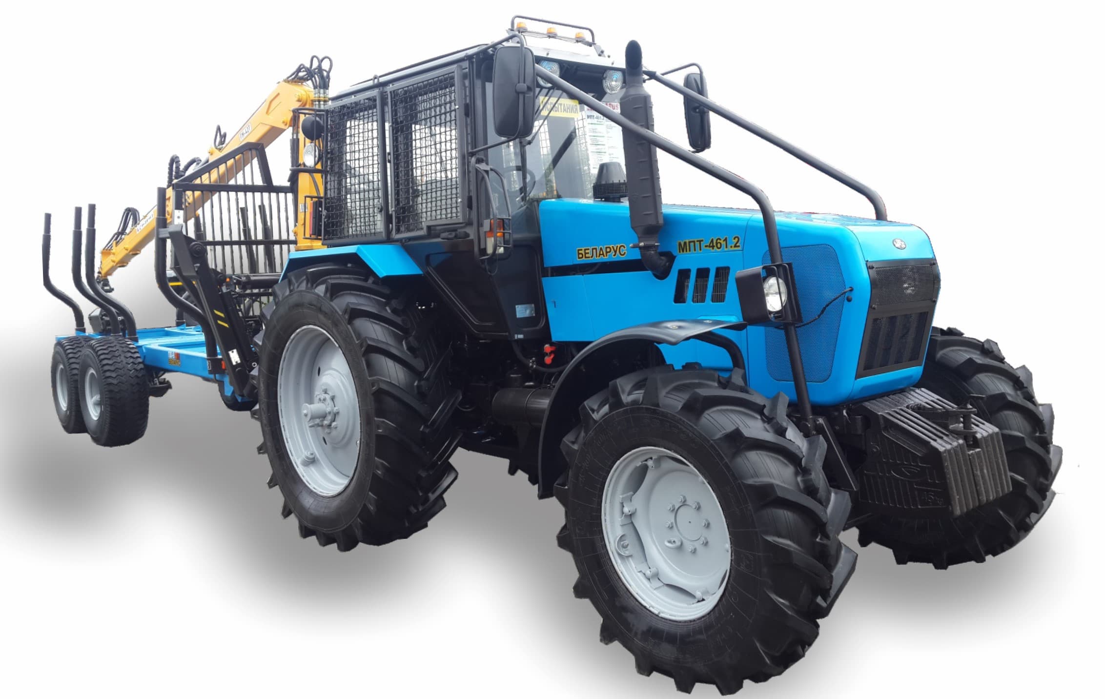 Forest loading and transport machine BELARUS MPT-461.2