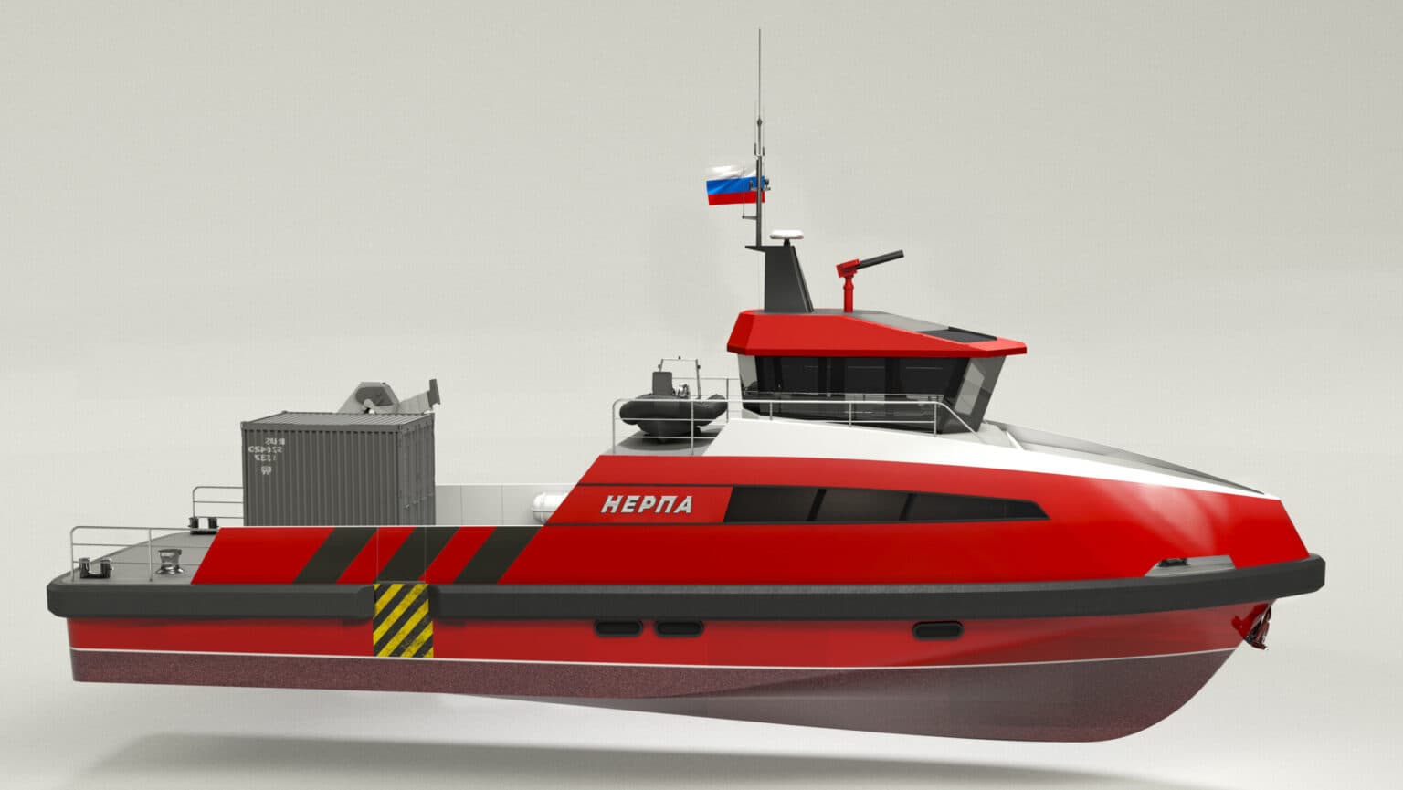 Ice3 ice-class boat of the "Nerpa" project