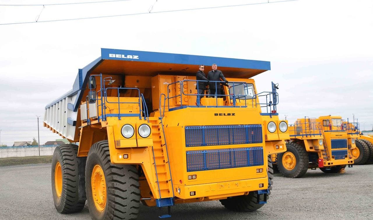 Самосвалы производства БелАЗа