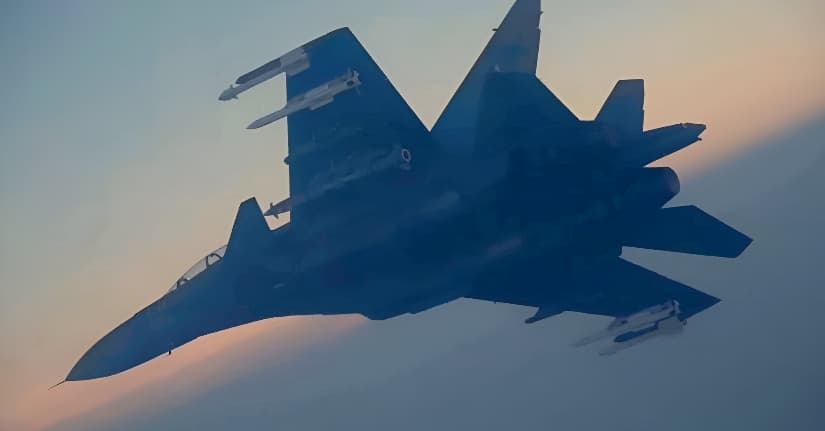 Су-30МКИ с ракетами Rampage