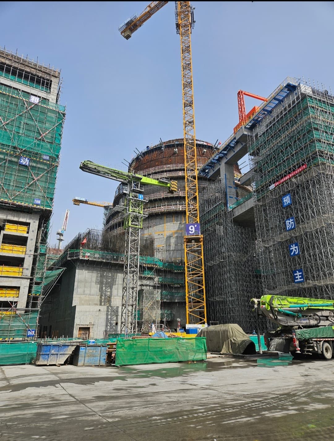 Строящаяся АЭС «Тяньвань»