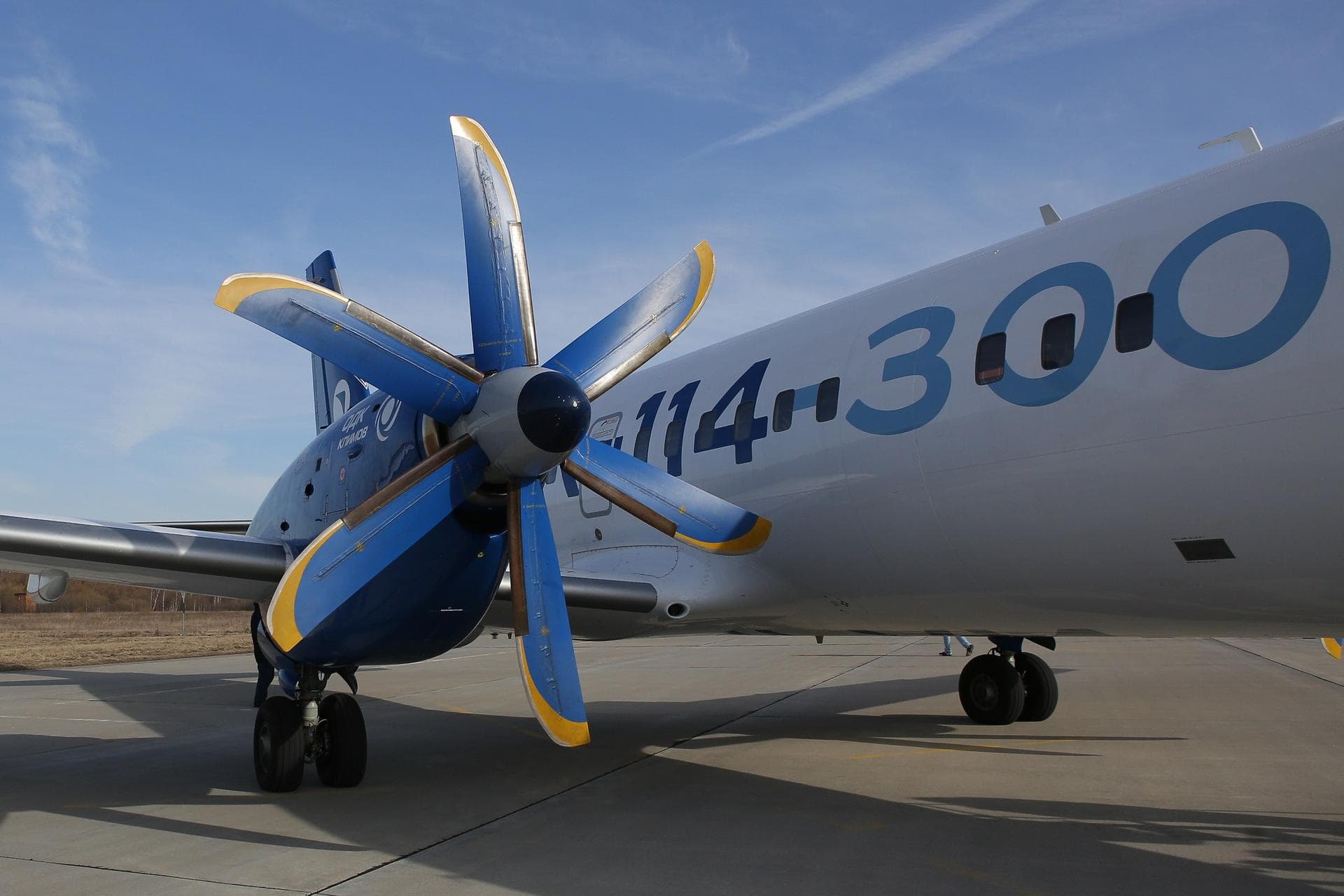 TV7-117ST-01 engine on the Il-114-300 aircraft