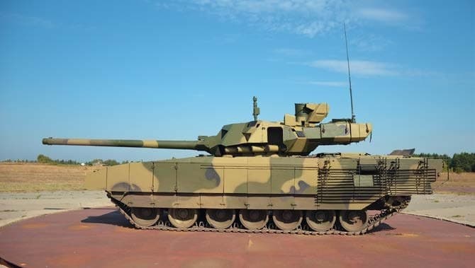 T-14 "Armata" brought out for radar signature testing