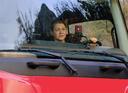Star of "Freshmen" Ukolova Behind the Wheel of KAMAZ-54901: Filming of the "Truck Driver" Series Begins