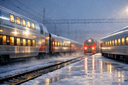 En 2025, RZD recibió 386 nuevos vagones de pasajeros fabricados en Tver