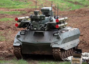 Newest "Courier" combat robots with machine guns found an unexpected purpose