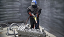 Sollers has introduced a sandblasting chamber with abrasive recovery at the ZMZ site