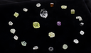 Mostraron en Yakutia diamantes rarísimos: "Pluma de Pavo Real", "Aguja" y "Corazoncito"