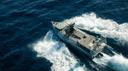 Lancet kamikaze drone hits rare naval BEC with machine gun mount
