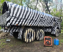 "Cebra" contra el UAV Hornet: militares rusos muestran un camuflaje inusual para proteger equipos