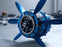 Motor síncrono con rotor magnetizado para drones creado en Russia