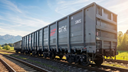 Eight-axle gondola car "BAM" with a carrying capacity of 151 tons increased transportation by 27.6% already during tests