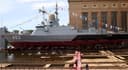 Новый ракетный корабль «Шторм» с «Калибрами» сошёл со стапелей