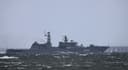 Frigate "Neustrashimy" armed with "Peroed-M" complex, disabling FPV drones