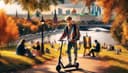 Doble control: se instalarán números y radioetiquetas en los patinetes eléctricos