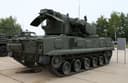 Un "paraguas" militar único: raras imágenes del trabajo de combate del ZRPK "Tunguska-M1"