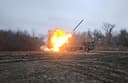 Появились первые кадры боевого применения новейшей РСЗО «Ураган-1М»
