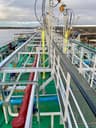 El tercer depósito flotante de petróleo "Neobeton-3" fue construido en un astillero de San Petersburgo