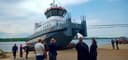 Мощный буксир «Моторист Казаковцев» спустили на воду в Череповце