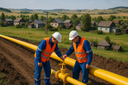 "Gazprom" introdujo 30 km de gasoducto para la gasificación de una aldea en la región de Altái