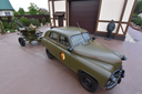 GAZ-M72 "GDR Army" with anti-aircraft gun assembled from the memories of a Soviet officer