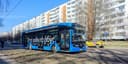 Nuevos electrobuses de piso bajo KamAZ-52222 de la generación A5 entran en servicio en el este de Moscú