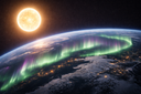 Una tormenta magnética de nivel G1 cubre la Tierra: posibles auroras boreales
