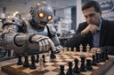 Un robot con IA se sienta ante el tablero: en la KBSU han creado a su propio gran maestro