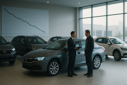 Продажи новых автомобилей в России снизились в ноябре