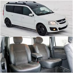 Необычный и редкий Lada Largus засняли в Тольятти