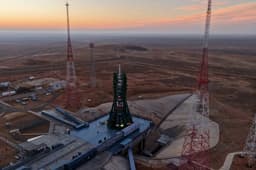 К старту готовы: смотрите онлайн-трансляцию запуска «Союза МС-28»