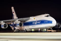 Транспортник Ан-124-100 «Руслан» доставил линейный реактор в Конго