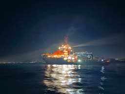 Испытания судна-спасателя «Керченский пролив» продолжаются