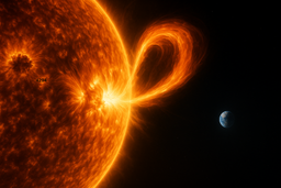 Магнитная буря приближается: на крупнейшем комплексе пятен на Солнце произошла вспышка уровня M4.4