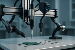 Уникальный роботизированный дозатор для микроэлектроники и машиностроения создали учёные СПбПУ