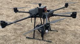 Начались испытания беспилотника мультироторного типа «Чёрный коршун-15», способного поднимать до 100 кг груза