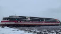 Построенный в 2020 году круизный лайнер «Мустай Карим» отправили на ремонт