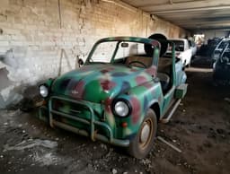 Советский «горбатый» в камуфляже: военные переделали ЗАЗ-965 под полевой транспорт