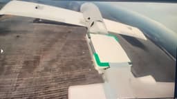 Elusive to EW kamikaze drones "Molniya-2" equipped with Starlink terminals