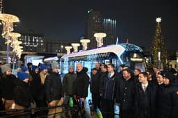 New tram line appears in Moscow