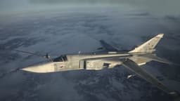Under Polar Night Conditions: Il-78 Refuels Su-24M Aircraft of the Northern Fleet in the Air