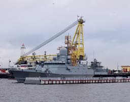 Armed with Kalibr and Onyx cruise missiles, the Amur missile ship has been redeployed to the Baltic