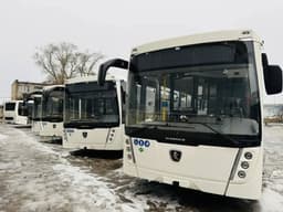 KAMAZ Delivered First Eight NEFAZ Buses to Cherepovets