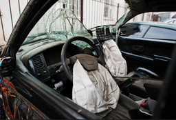 Muscovites are less likely to get into accidents when driving into the oncoming lane