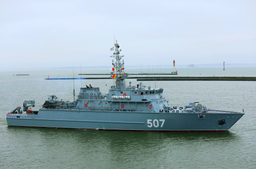 Minesweeper "Alexander Obukhov" practiced mine countermeasures exercises in the Baltic