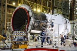 Assembly of Soyuz-5 Rocket Completed at Baikonur