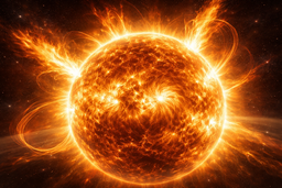 Magnetic storms expected during the holidays: three class M flares occurred on the Sun overnight