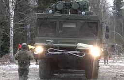 Machines of the elusive "Oreshnik" air defense system shown on video for the first time